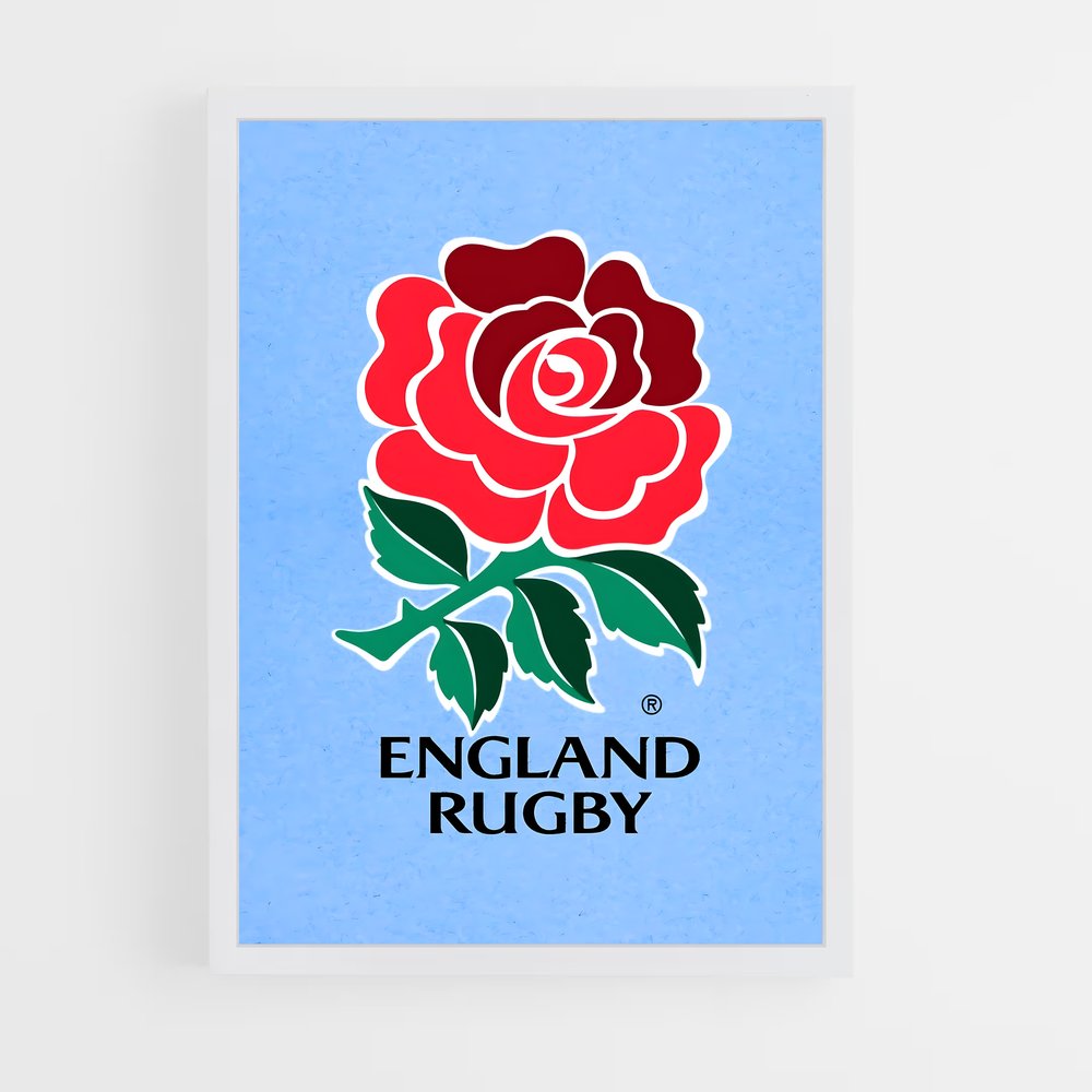 Poster England Rugby Spirit (vue 3)